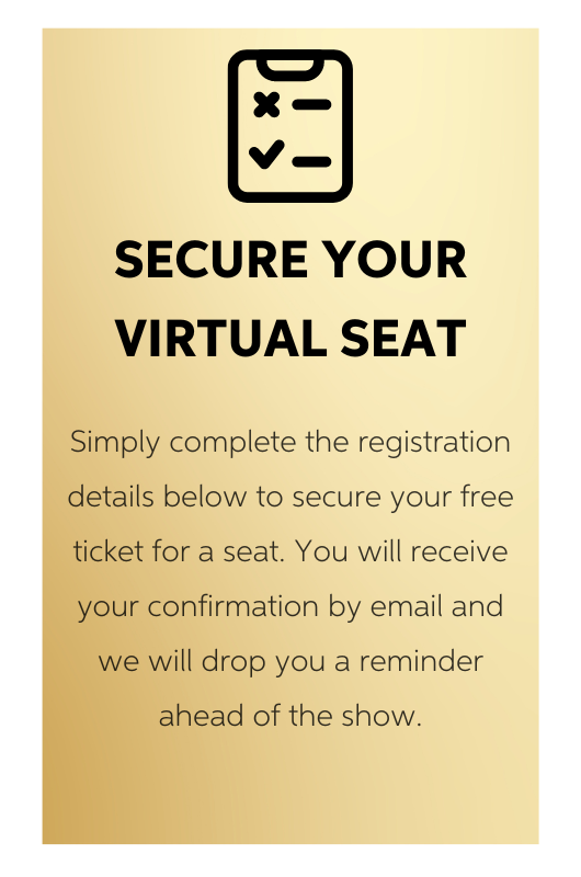 Secure your virtual seat